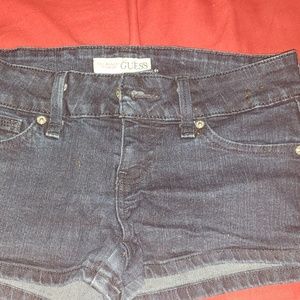 Guess blue Jean shorts